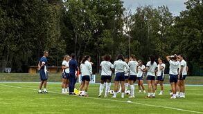 Sub-20 realizaram primeiro treino na Polónia