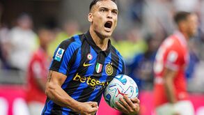Lautaro Martínez marca no Inter-Nápoles
