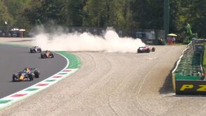 Acidente de Leclerc em Monza