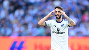 Fabio Vieira marcou o seu regresso ao Hamburgo