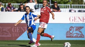 Maria Negrão diante do Benfica