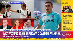 Vítor Pinto e a decisão de Martínez em riscar Palhinha do Mundial: «Atitude ditatorial e inaceitável»