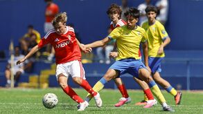 Canarinhos não conseguiram travar jovens  do Benfica