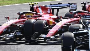 Lewis Hamilton no Grande Prémio de Monza