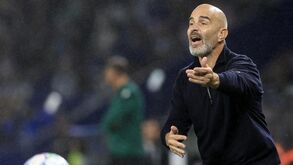 Enzo Maresca no jogo com o FC Porto