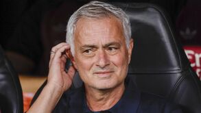 José Mourinho, treinador do Real Madrid, frente ao Inter