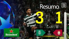 O resumo do Sporting-Galatasaray