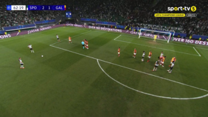 Zalazar marcou golo de livre contra o Sporting em Alvalade