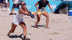 Débora Madile e Victoria Ribeiro eliminadas nos 'oitavos' do Campeonato do Mundo de Ténis de Praia