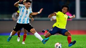 Num duelo contra a Argentina