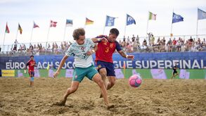Portugal perdeu 6-4 com a Espanha em Viareggio, Itália
