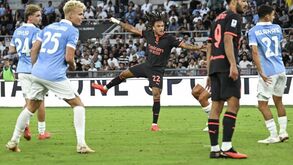 Diego Moreira bisou frente à Lazio