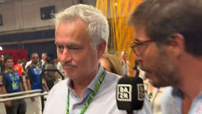 Mourinho no GP de Espanha