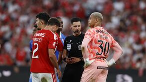 João Gonçalves arbitrou jogo da Luz