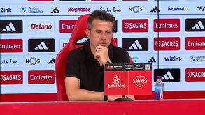 Marco Silva gostou do que viu de Echeverri: «A forma como assumiu, não teve medo de procurar a bola...»