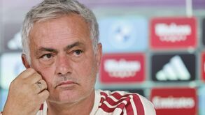 José Mourinho em conferência de imprensa