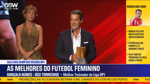 Gonçalo Nunes (Torreense) eleito o melhor treinador na Gala das Campeãs Record BPI