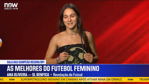 Ana Oliveira eleita a revelação da Liga Placard de futsal feminino: «Agradecer a toda a gente que nos apoia»
