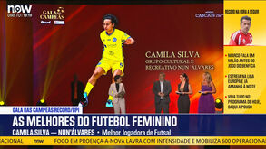 Camila Silva eleita a melhor jogadora do campeonato de futsal feminino
