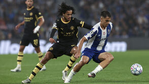Bouaddi contra o FC Porto