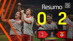 O resumo do AC Milan-Benfica