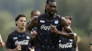 Zambo Anguissa num treino