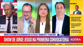 Show de Jorge Jesus na primeira convocatória: todos os bloopers do selecionador nacional