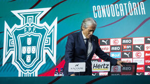 Jorge Jesus anunciou primeira convocatória como selecionador nacional