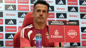 Marco Silva em conferência de imprensa