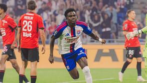 Nuamah festeja no Lyon-Rennes