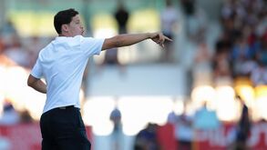 Luís Pinto durante o jogo com o Marítimo