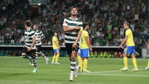 Gonçalo Inácio marcou o primeiro golo do jogo