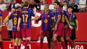 Raphinha marcou três golos pelo segundo jogo seguido na La Liga