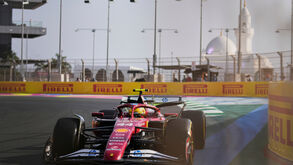 Ferrari de Charles Leclerc em ação
