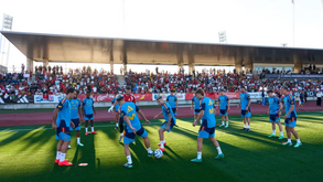 Seleção espanhola trabalhou num treino aberto
