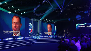 Aleksander Ceferin participou na 2.ª edição do 'Portugal Football Summit' à distância