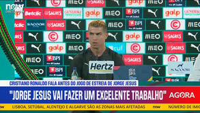 Cristiano Ronaldo: «Jorge Jesus foi a escolha perfeita»
