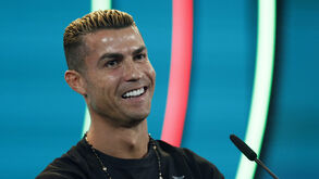 Cristiano Ronaldo em conferência de imprensa