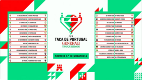 Sorteio da 3.ª eliminatória da Taça de Portugal Generali Tranquilidade