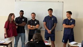 Da esquerda para a direita: Gustavo Silva, Samu, Thiago Rodrigues e Ricardo Alves