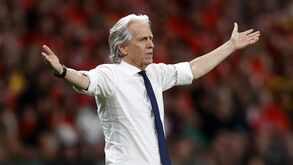 Jorge Jesus esteve bastante interventivo