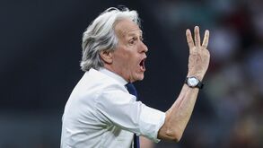 Portugal head coach Jorge Jesus reacts during the UEFA Nations