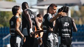 Casa Pia festeja golo de Evans Maurin em Alverca
