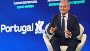 Diretor Executivo da Federação Portuguesa de Futebol durante o Portugal Football Summit