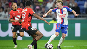 Pavel Sulc em ação pelo Lyon