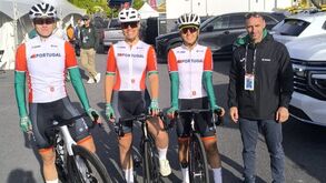 Ciclistas com o selecionador