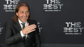Míchel Salgado na gala do The Best