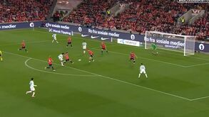 O golo de João Félix no Noruega-Portugal