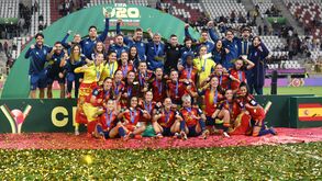 Espanha festeja a conquista do Mundial de sub-20 feminino