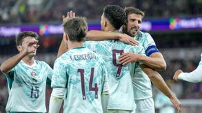 Gonçalo Ramos marcou no Noruega-Portugal